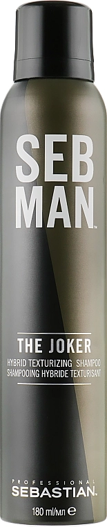 Sebastian Professional Сухий шампунь 3 в 1 Seb Man The Joker Dry Shampoo - фото N1