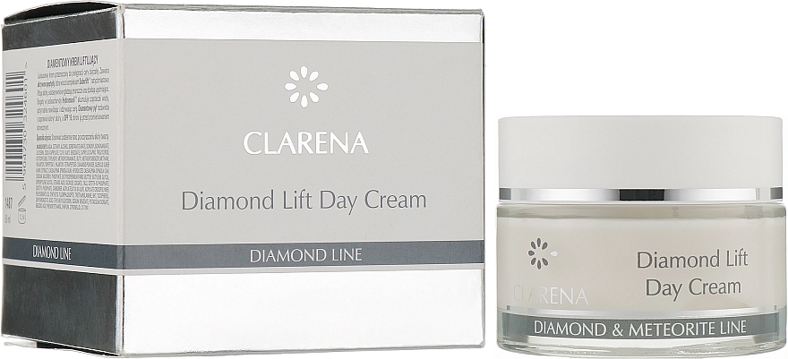 Clarena Алмазний ліфтингуючий денний крем SPF 15 Anti Age De LUX Line Diamond Lift Day Cream - фото N1