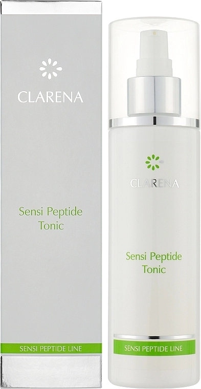 Clarena Успокаивающий тоник для чувствительной, гиперреактивной кожи со склонностью к аллергии и атопии Sensi Peptide Line Sensi Peptide Tonic - фото N2