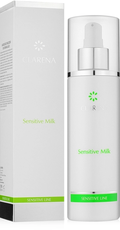 Clarena Sensitive Line Sensitive Milk Деликатное молочко для демакияжа - фото N2