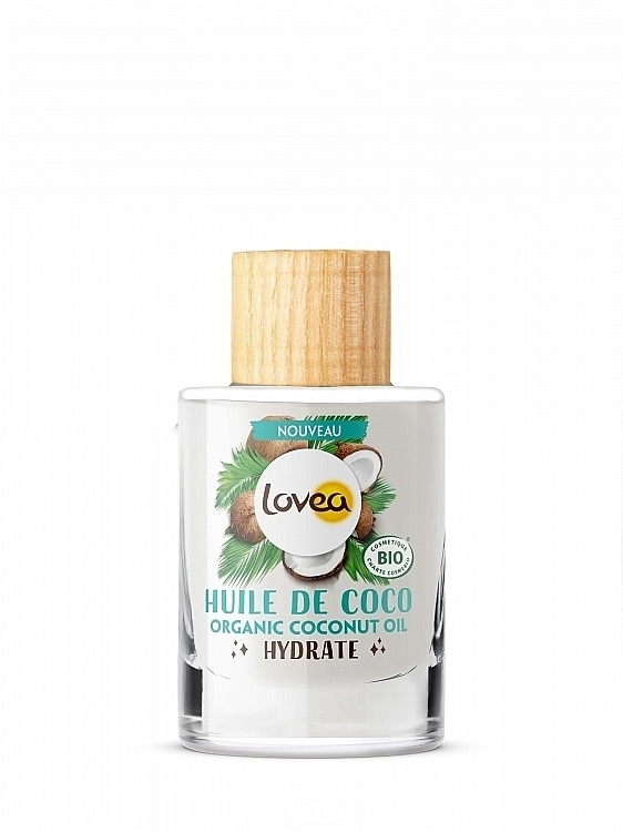 Lovea Олія кокосова Organic Coconut Oil Hydrate - фото N1