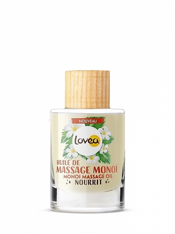 Lovea Олія масажна Monoi Massage Oil Nourrit - фото N1