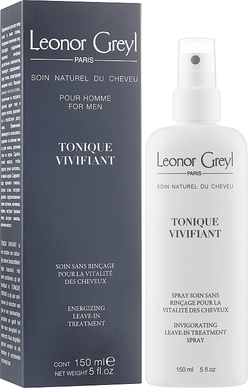 Leonor Greyl Тоник для мужчин от выпадения волос Vitalizing Tonic Anti Hair Loss - фото N2
