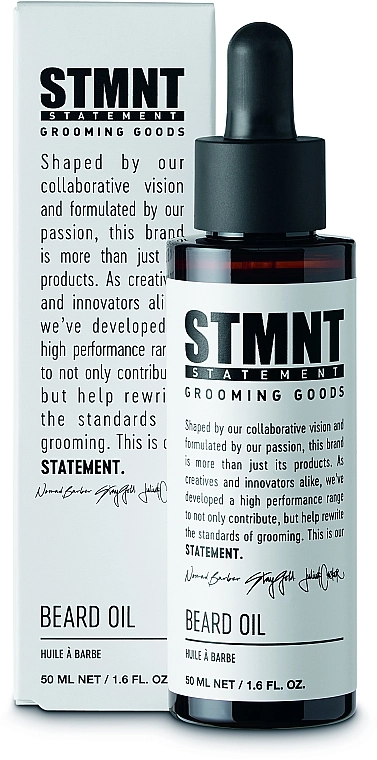 STMNT Масло для бороды Statement Grooming Beard Oil - фото N2