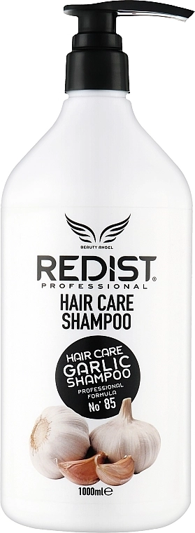 Redist Professional Шампунь для ухода за волосами с чесноком Hair Care Shampoo With Garlic - фото N1