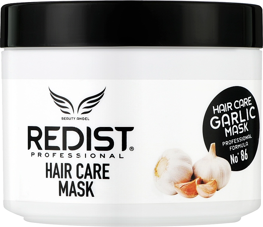 Redist Professional Зміцнювальна маска для волосся з часником Hair Care Mask Garlic - фото N1