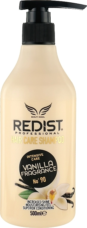 Redist Professional Шампунь для догляду за волоссям з ваніллю Hair Care Shampoo With Vanilla - фото N1