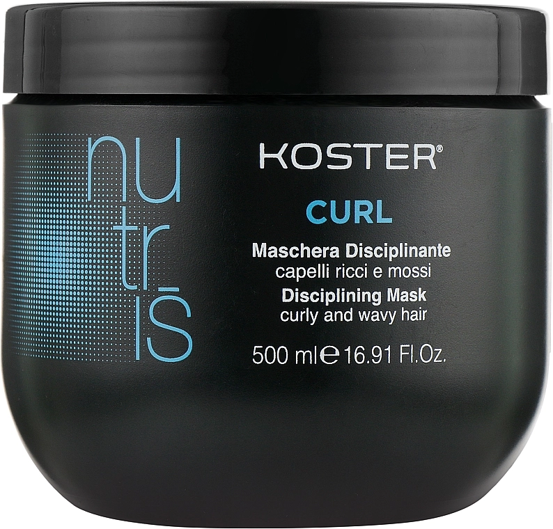 Koster Маска для кудрявых и волнистых волос Nutris Curl Disciplining Mask - фото N3
