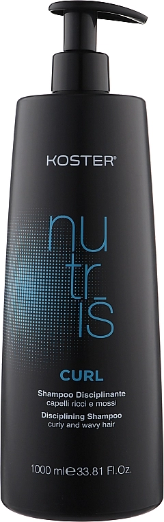 Koster Шампунь для кудрявых и волнистых волос Nutris Curl Disciplining Shampoo, 300ml - фото N3