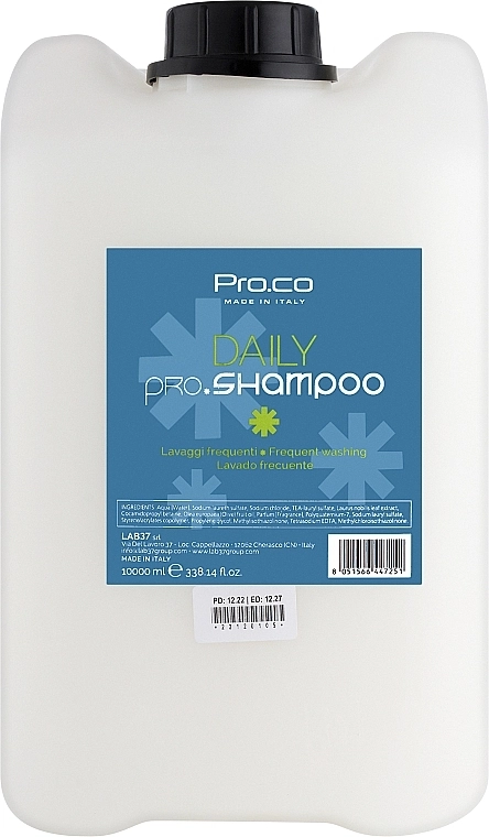 Pro. Co Шампунь для щоденного застосування Pro.Co Daily Shampoo - фото N6