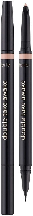 Tarte Cosmetics Double Take Awake Micro Liquid Liner & Brightener Двухсторонняя подводка - фото N1