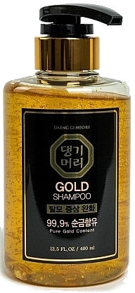 Восстанавливающий шампунь для поврежденных волос - Daeng Gi Meo Ri Gold Shampoo, 400 мл - фото N1