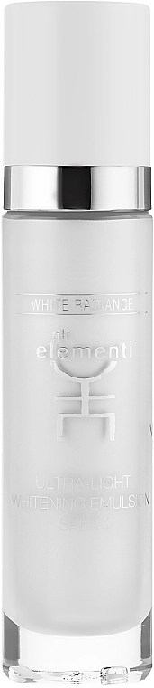 Gli Elementi Эмульсия для лица White Radiance Ultra-Light Whitening Emulsion SPF 15 - фото N1