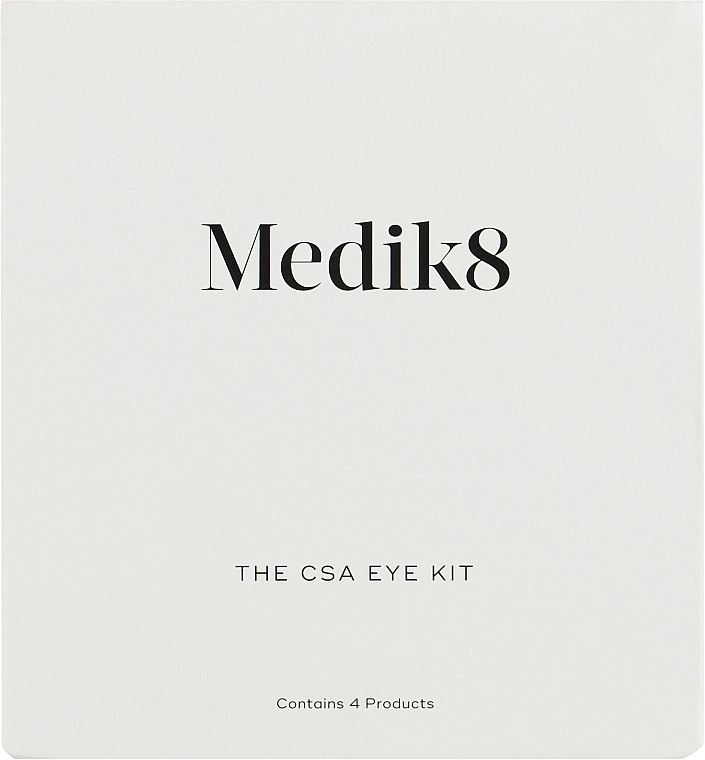 Medik8 Набор The CSA Kit Eye (serum/7 ml + cr/15 ml + serum/7 ml + cleanser/30 ml) - фото N2