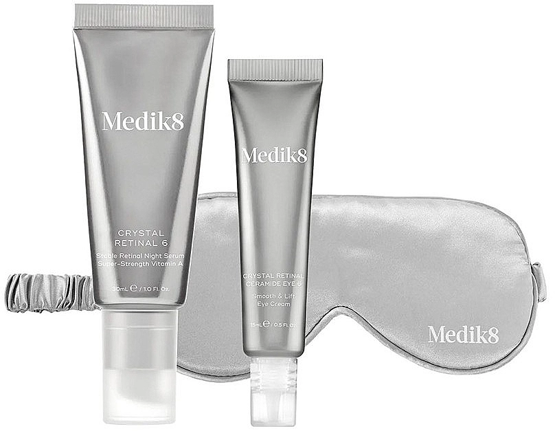 Medik8 Набор Crystal Retinal Age-Defying Collection (f/ser/30ml + eye/cr/15ml + eye/mask/1pc) - фото N2