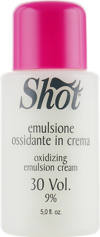 Shot Эмульсия окисляющая кремовая 30 vol Scented Oxidant Emulsion - фото N1