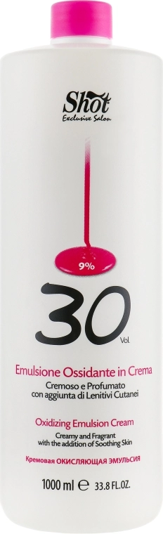 Shot М'який проявник Scented Oxi Emulsion Cream 30 Vol - фото N1