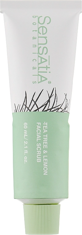 Sensatia Botanicals Скраб для лица "Чайное дерево и Лимон" Tea Tree & Lemon Facial Scrub - фото N1