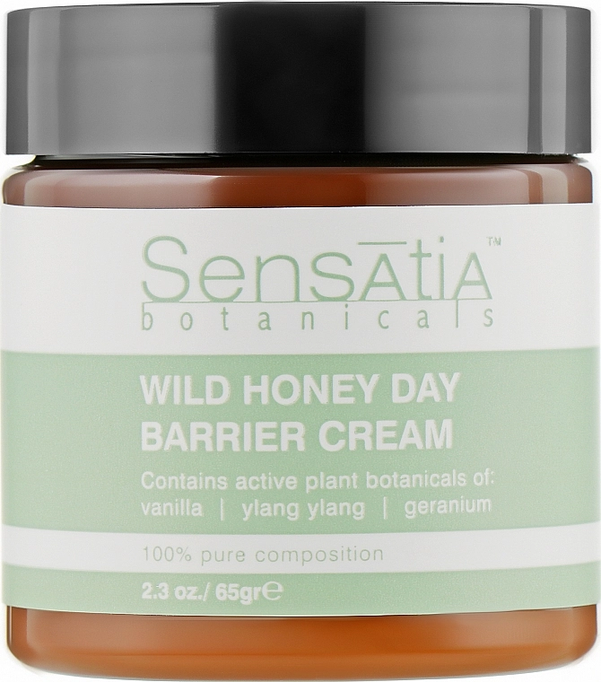 Sensatia Botanicals Защитный крем для лица "Дикий мед" Wild Honey Day Barrier Cream - фото N1