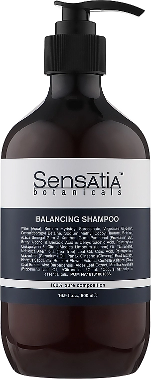 Sensatia Botanicals Шампунь для волосся "Баланс" Balancing Shampoo - фото N1