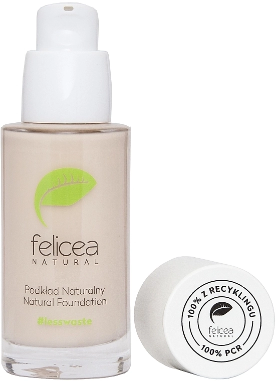 Felicea Natural Foundation Тональна основа для обличчя, натуральна - фото N1