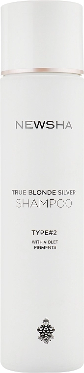 Newsha Срібний шампунь для підтримання блонду, тип 2 True Blonde Silver Shampoo Type #2 - фото N3