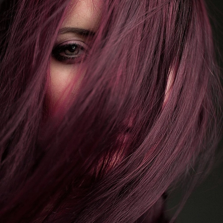 Newsha Кольорова маска для волосся Color Masque Berry Burgundy - фото N3