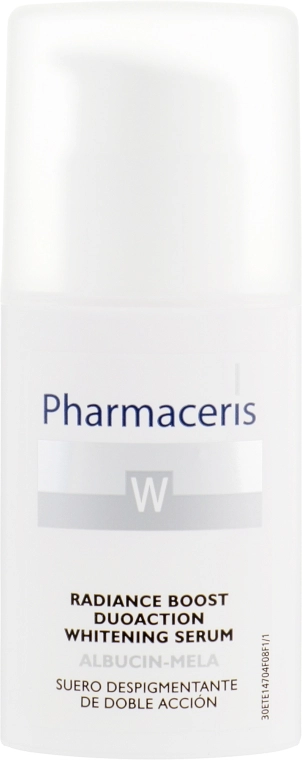 Pharmaceris Інтенсивна відбілювальна сироватка для обличчя W Radiance Boost Duoaction Whitening Serum - фото N2