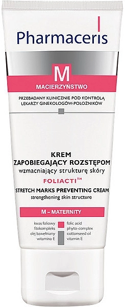 Pharmaceris Крем, запобігаючий розтяжкам M Foliacti Stretch Mark Prevention Cream - фото N5