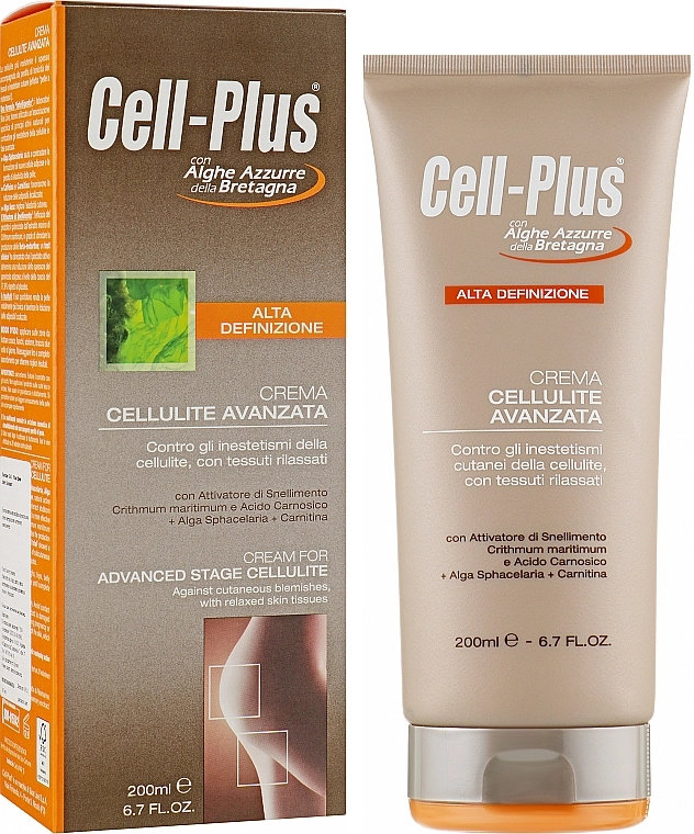 BiosLine Крем антицеллюлитный , при второй и третьей стадии Cell-Plus Anti-Cellulite Cream - фото N2