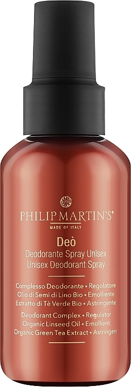 Philip Martin's Дезодорант-спрей Deo` Unisex Deodorant Spray - фото N1