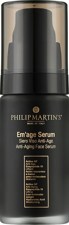 Philip Martin's Антивозрастная сыворотка для лица и декольте Em'age Serum Anti-Ageing - фото N1