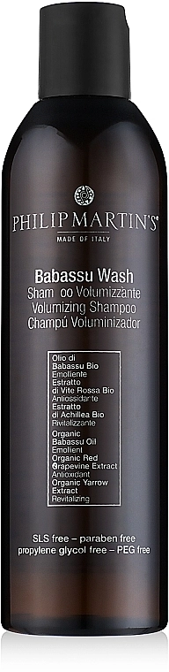 Philip Martin's Шампунь для объема волос Babassu Wash Volumizing Shampoo - фото N1