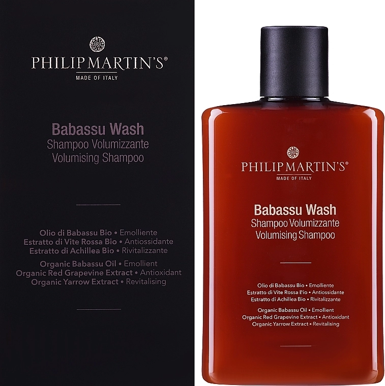 Philip Martin's Шампунь для объема волос Babassu Wash Volumizing Shampoo - фото N3