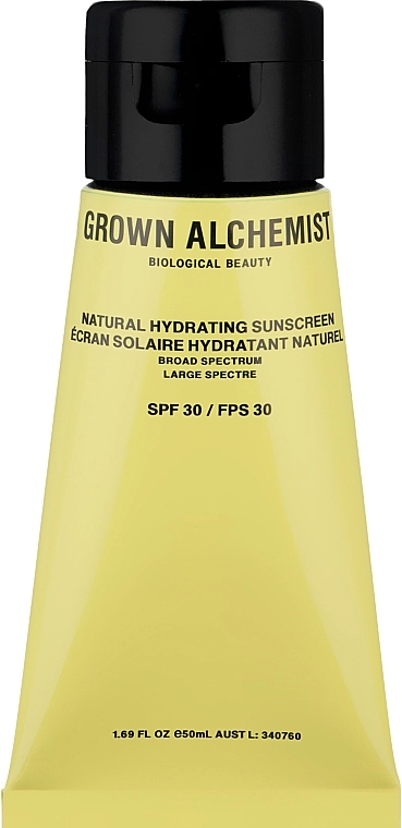 Grown Alchemist Солнцезащитный крем Natural Hydrating Sunscreen SPF30 - фото N1