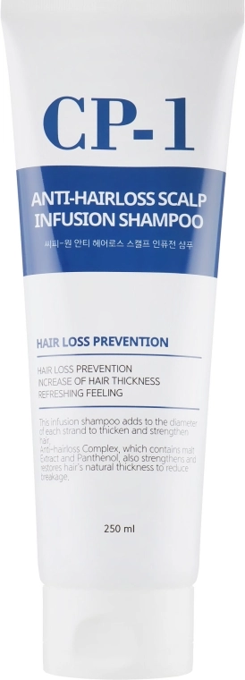 Шампунь для профилактики и лечения выпадения волос - Esthetic House CP-1 Anti-Hair Loss Scalp Infusion Shampoo, 250 мл - фото N2