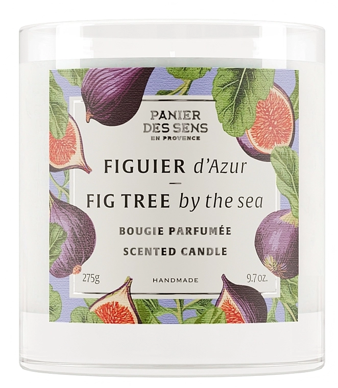 Ароматическая свеча "Инжирное дерево у моря" - Panier des Sens Fig Tree by The Sea Scented Candle, 275g - фото N1