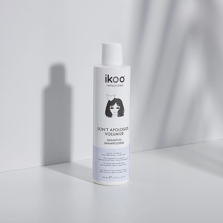 Ikoo Шампунь для об'єму волосся Infusions Don’t Apologize, Volumize Shampoo - фото N5