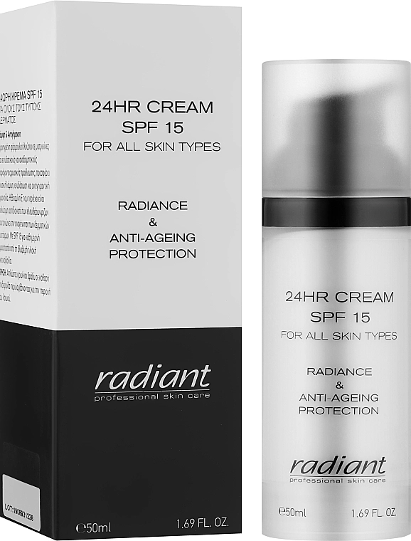 Radiant Зволожувальний крем для обличчя Cream Spf 15 - фото N3