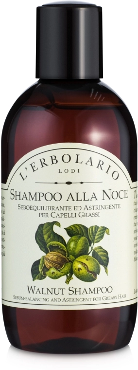 L’Erbolario Шампунь с грецким орехом Shampoo alla Noce - фото N1