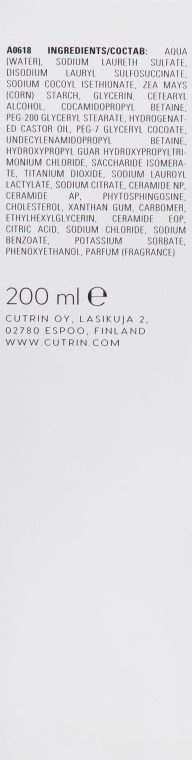 Cutrin Балансирующий шампунь Bio+ Original Balance Shampoo - фото N3