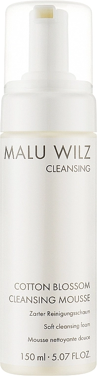 Malu Wilz Мусс для умывания с цветами хлопка Cotton Blossom Cleansing Mousse - фото N1