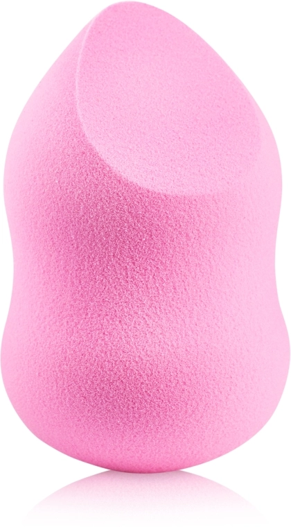 Make Up Me Профессиональный спонж для макияжа грушевидной формы со срезом, розовый SpongePro - фото N1