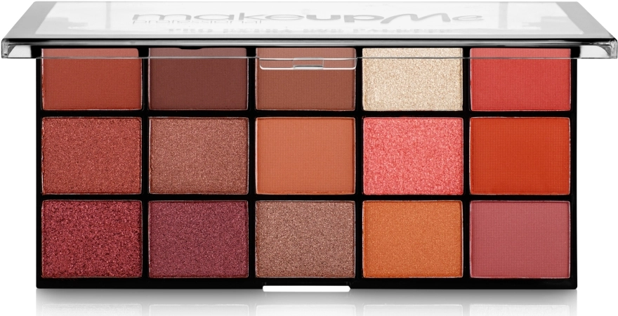 Make Up Me Pro Extra Eye Palette Професійна палітра тіней 15 кольорів, P15 - фото N1