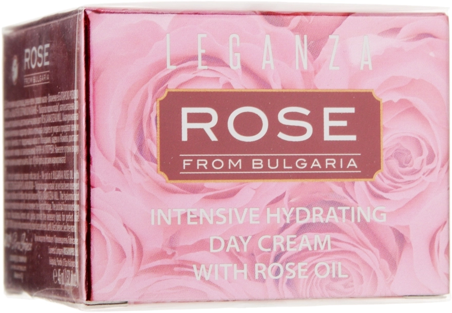 Leganza Интенсивный увлажняющий дневной крем с розовым маслом Rose Intensively Hydrating Day Cream - фото N2