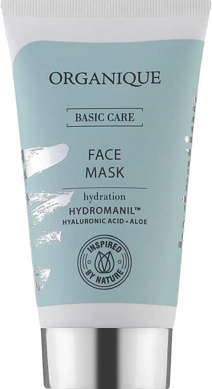 Organique Зволожувальна маска для обличчя Basic Care Face Mask Hydration Hydromanil - фото N1
