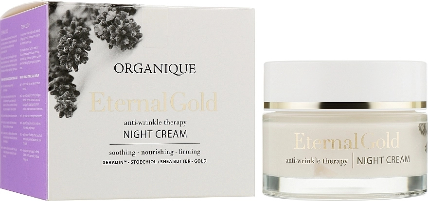 Organique УЦЕНКА Питательный ночной крем-лифтинг Eternal Gold Golden Lifting Night Cream * - фото N2