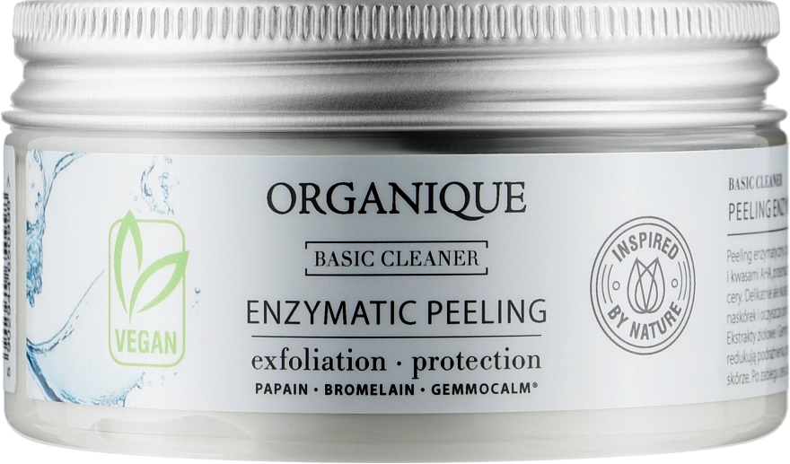 Organique Энзимный пилинг с лекарственными травами Basic Cleaner Enzymatic Peeling - фото N1