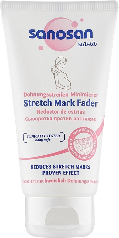 Sanosan Сыворотка от растяжек и для подтягивания кожи Mama Stretch Mark Fader - фото N1