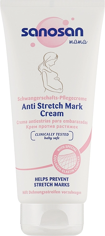 Sanosan Крем від розтяжок для вагітних Mama Anti-Stretch Mark Cream - фото N1